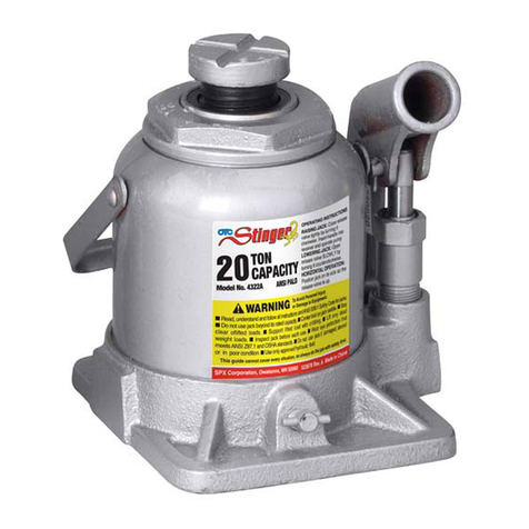 SPX 4302A Parts list and operators manual