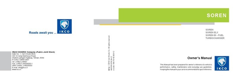 Ikco SOREN User manual