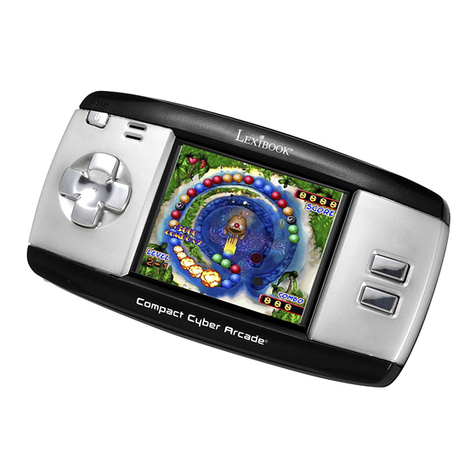 LEXIBOOK Compact Cyber Arcade TV User manual