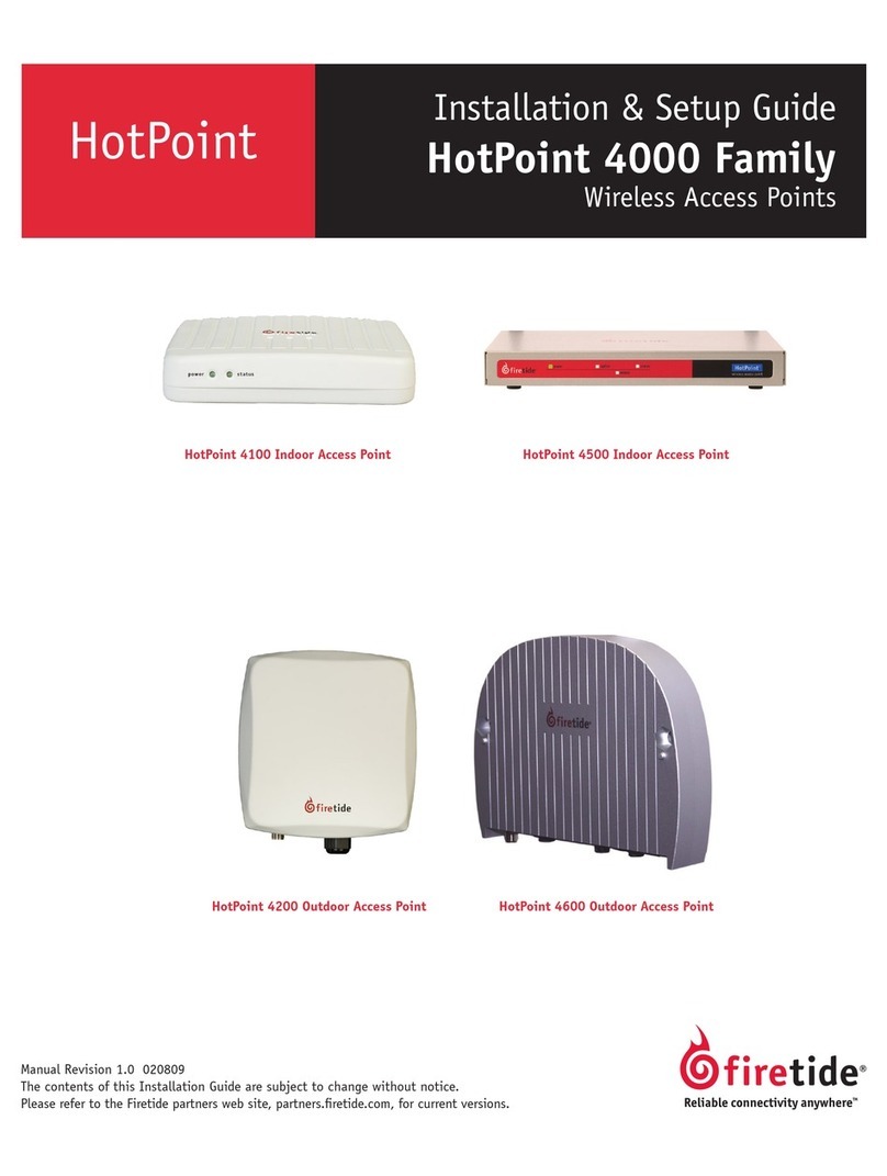 Firetide HotPoint 4100 User manual