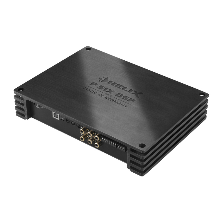 HELIX P SIX DSP MK2 User manual