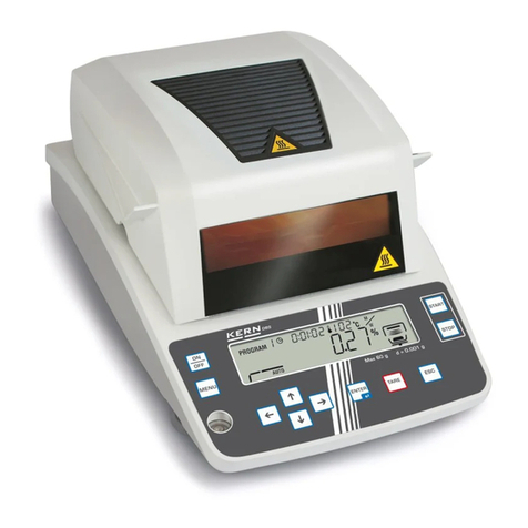 KERN DBS 60-3 User manual KERN DBS 60-3 User manual