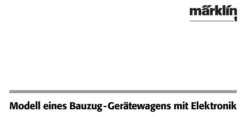 marklin bauzug-geratewagens User manual marklin bauzug-geratewagens User manual