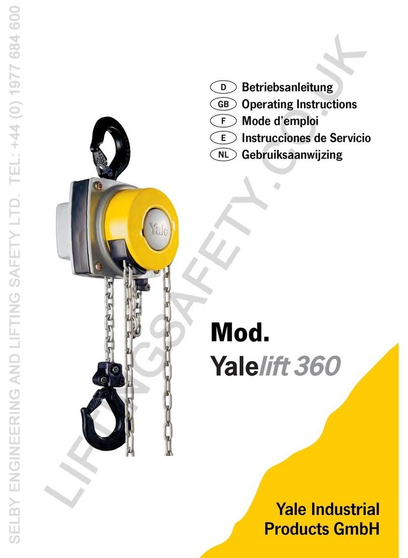 Yale yalelift 360 operating instructions