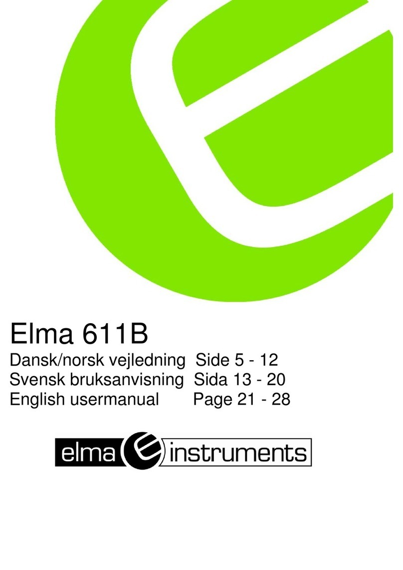 Elma 611B user manual