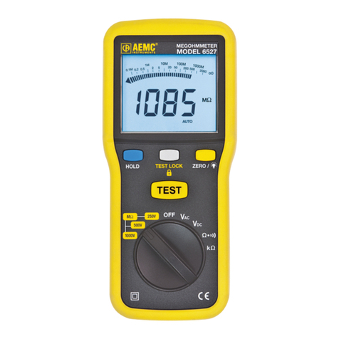 AEMC 6527 User manual
