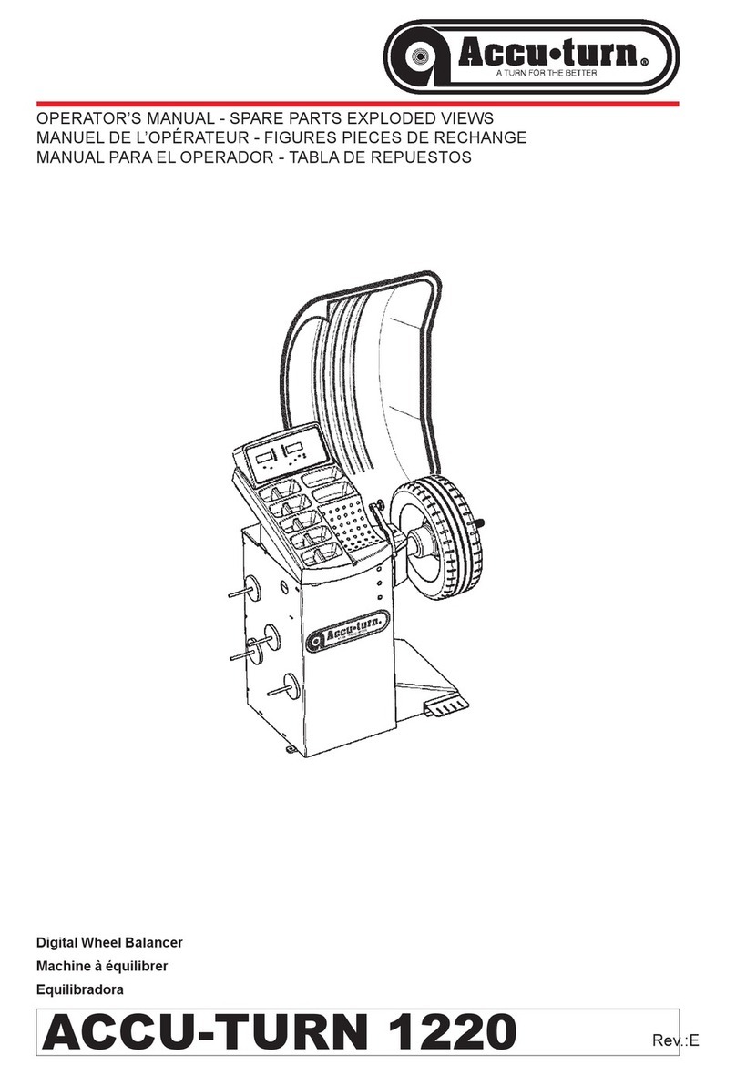 Accu-Turn 1220 Operator's manual