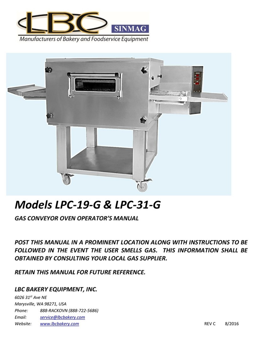 LBC LPC-19-G Operator's manual