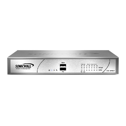 SonicWALL TZ 210 Series User manual