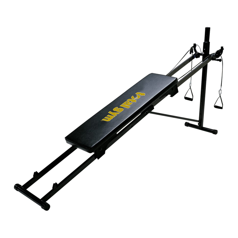 Total Gym achiever owner's manual