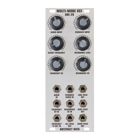 Abstract Data ADE-20 user guide