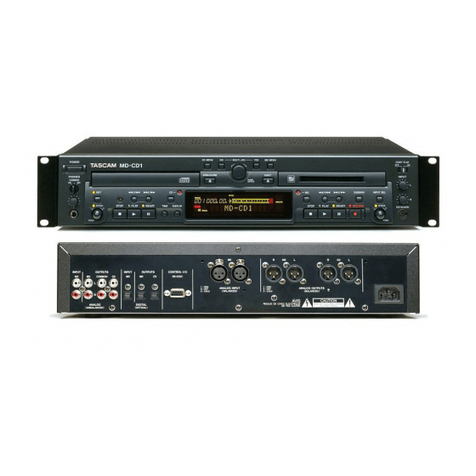Tascam MDD-CCDD1 Service manual
