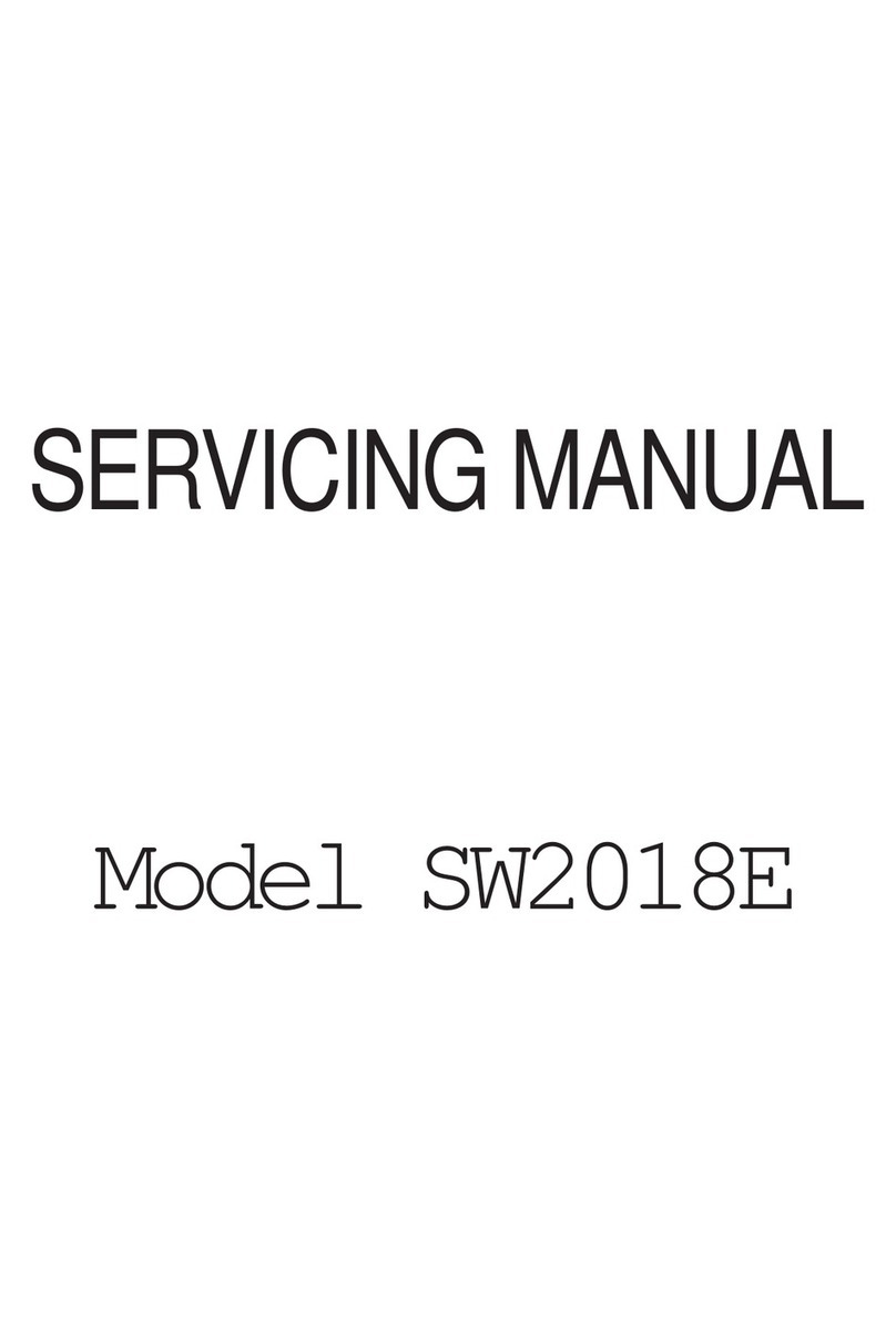 Janome SW-2018E Servicing manual