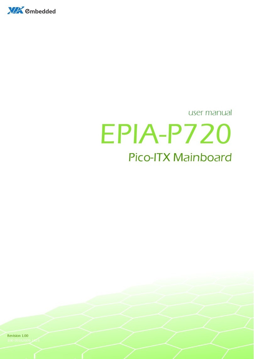 Embedded EPIA-P720 User manual