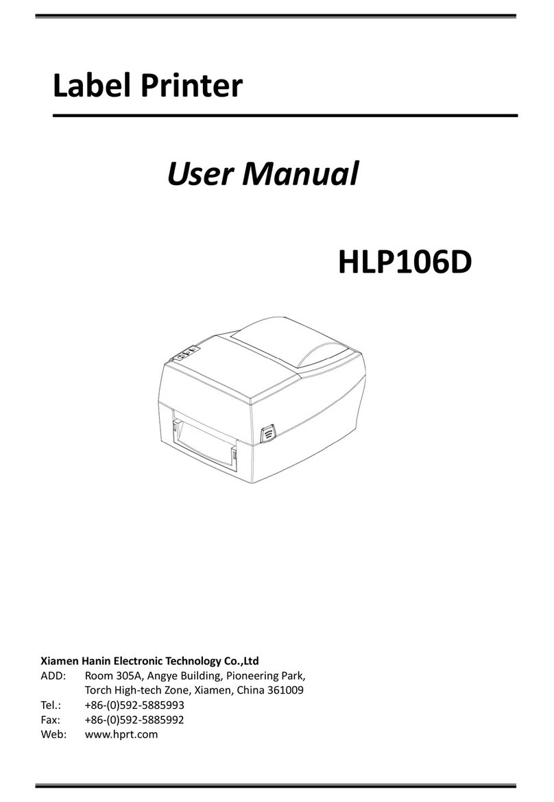 Xiamen Hanin Electronic HLP106D user manual