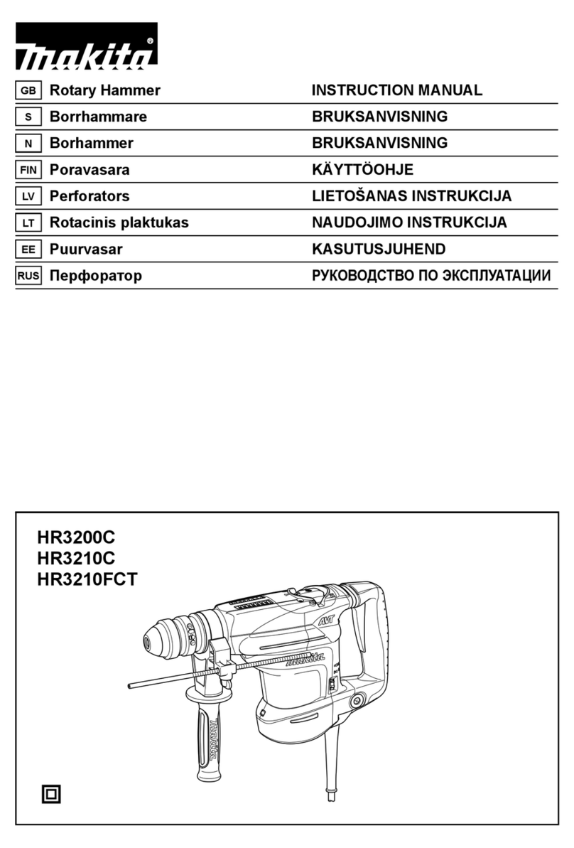 Makita HR3200C User manual Makita HR3200C User manual
