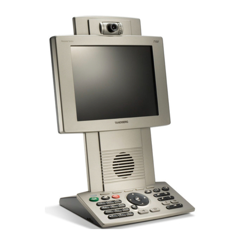 TANDBERG T150 MXP user manual