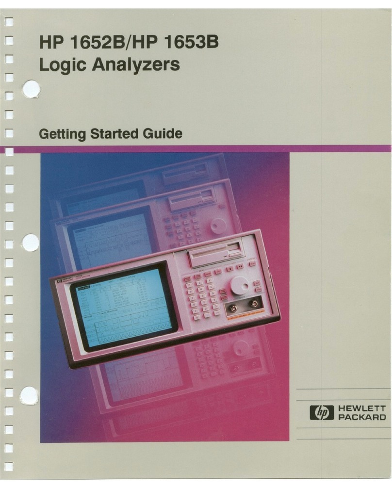 HP 1652B User manual