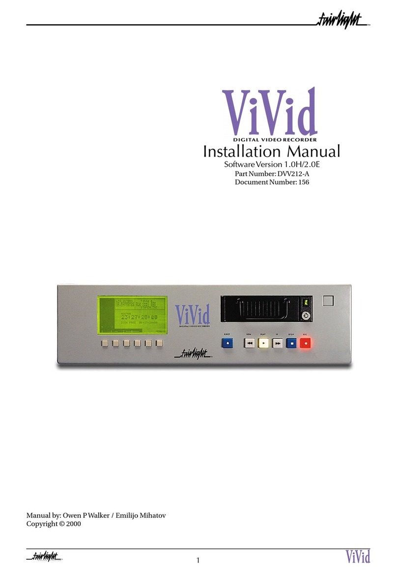 Vivid DVV212-A User manual