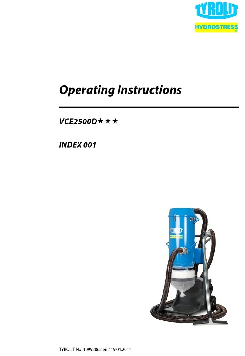 TYROLIT Hydrostress VCE2500D Series operating instructions
