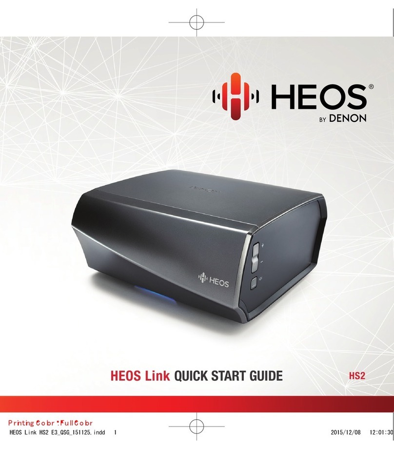 HEOS Link HS2 quick start guide