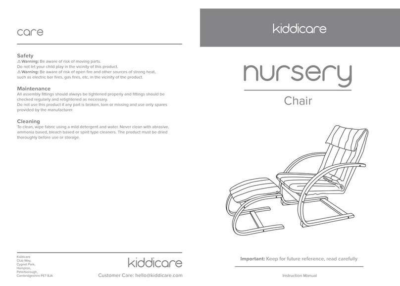 Kiddicare Nursery User manual Kiddicare Nursery User manual