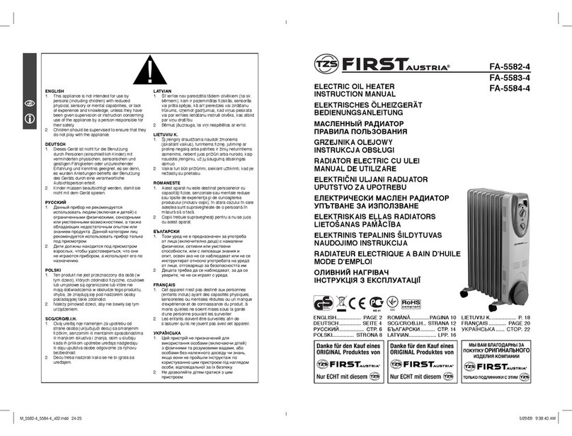 First FA-5582-4 instruction manual