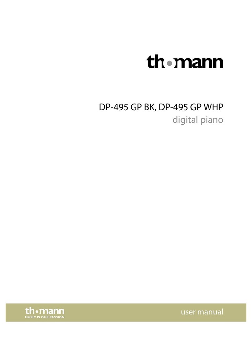 thomann DP-495 GP BK User manual