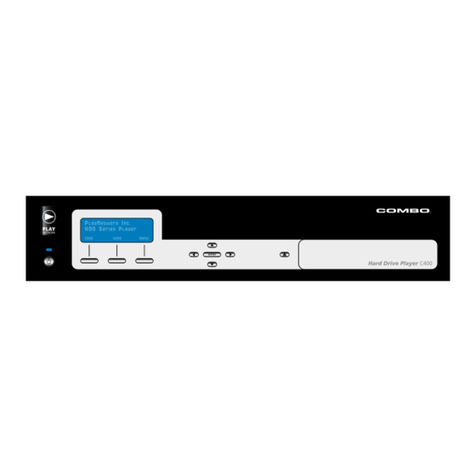PlayNetwork C400 Technical manual