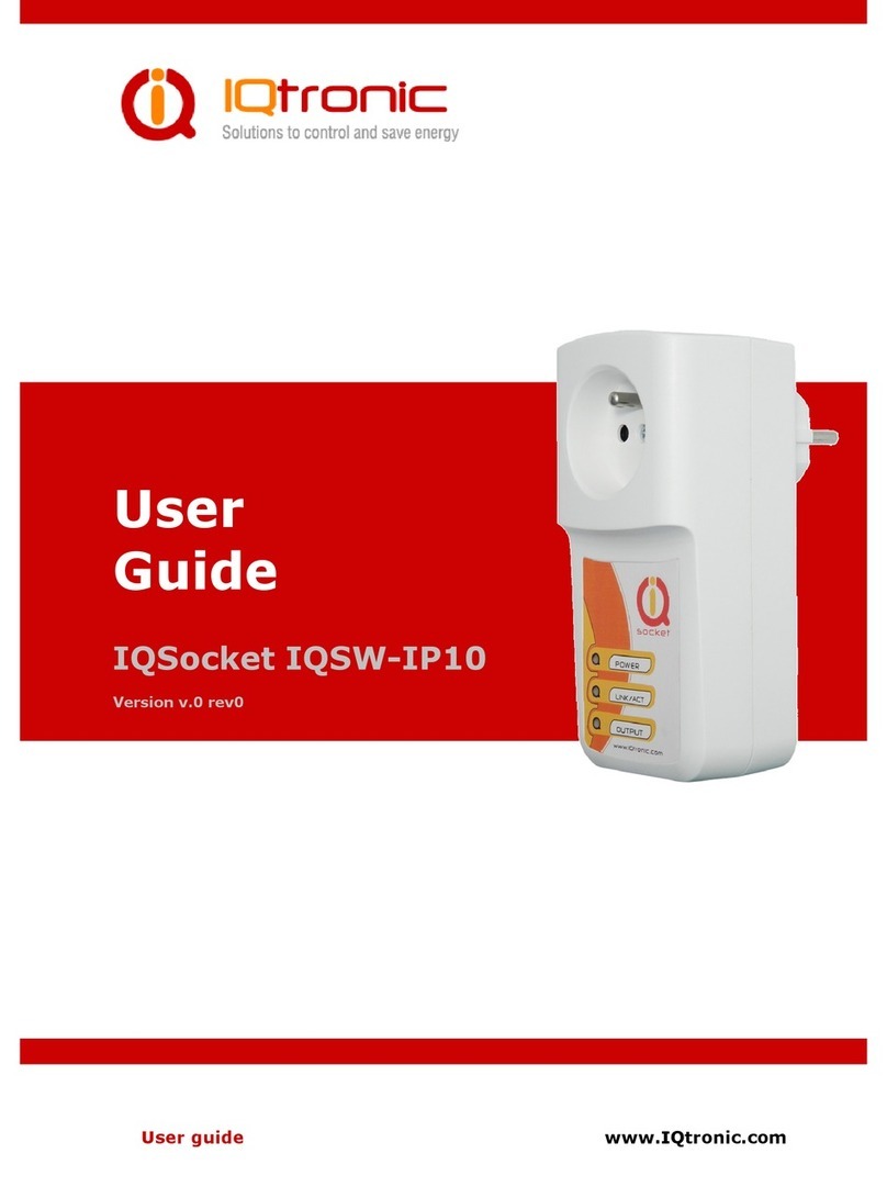 iQtronic IQsocket IQSW-IP10 user guide