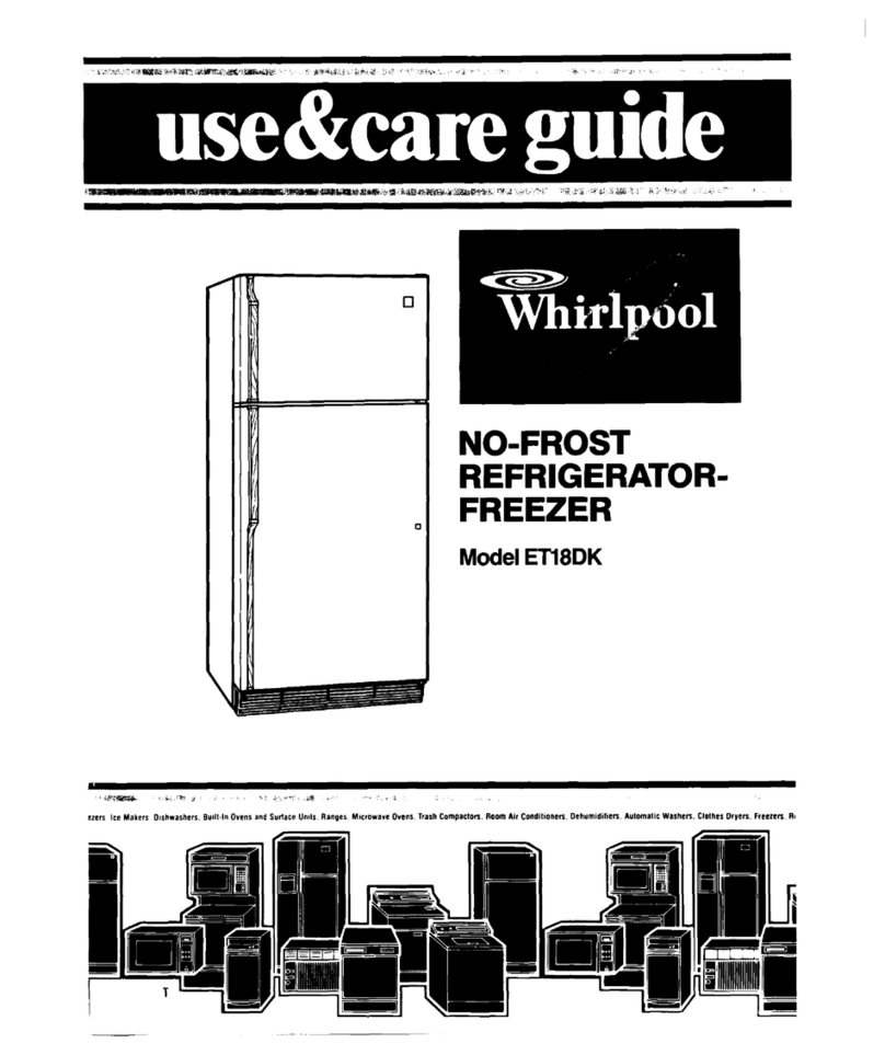 Whirlpool ETl8DK User manual