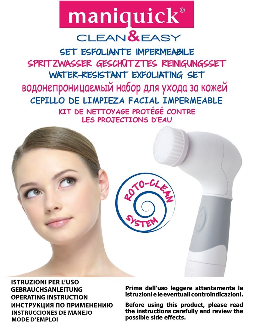maniquick clean & easy operating instructions