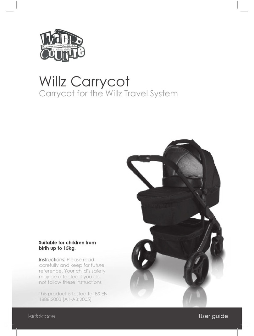Kiddicare Willz Carrycot User manual