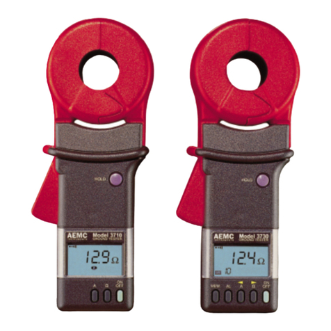 AEMC 3710 User manual