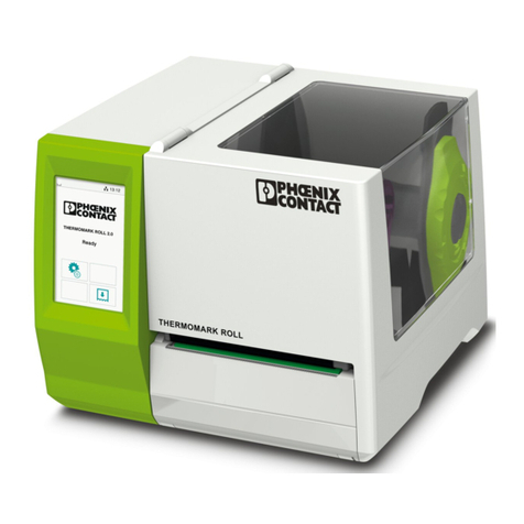 Phoenix Contact THERMOMARK ROLL User manual