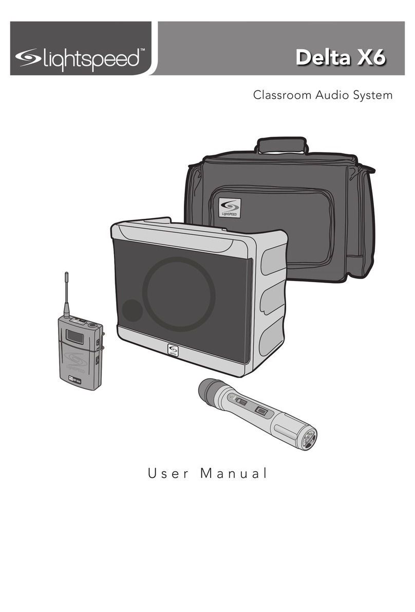 Lightspeed Delta X6 user manual