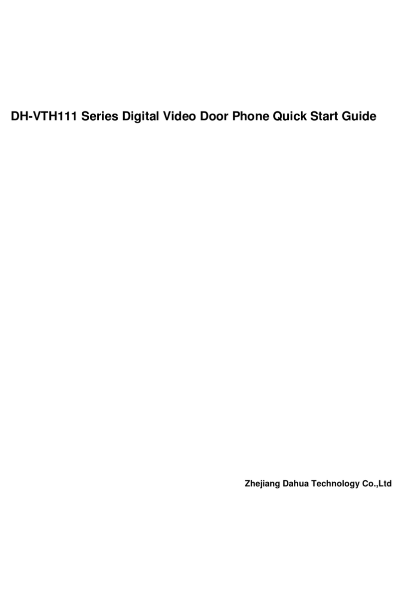 Dahua DH-VTH111 Series User manual