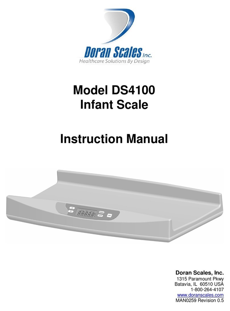 Doran Scales DS4100 instruction manual