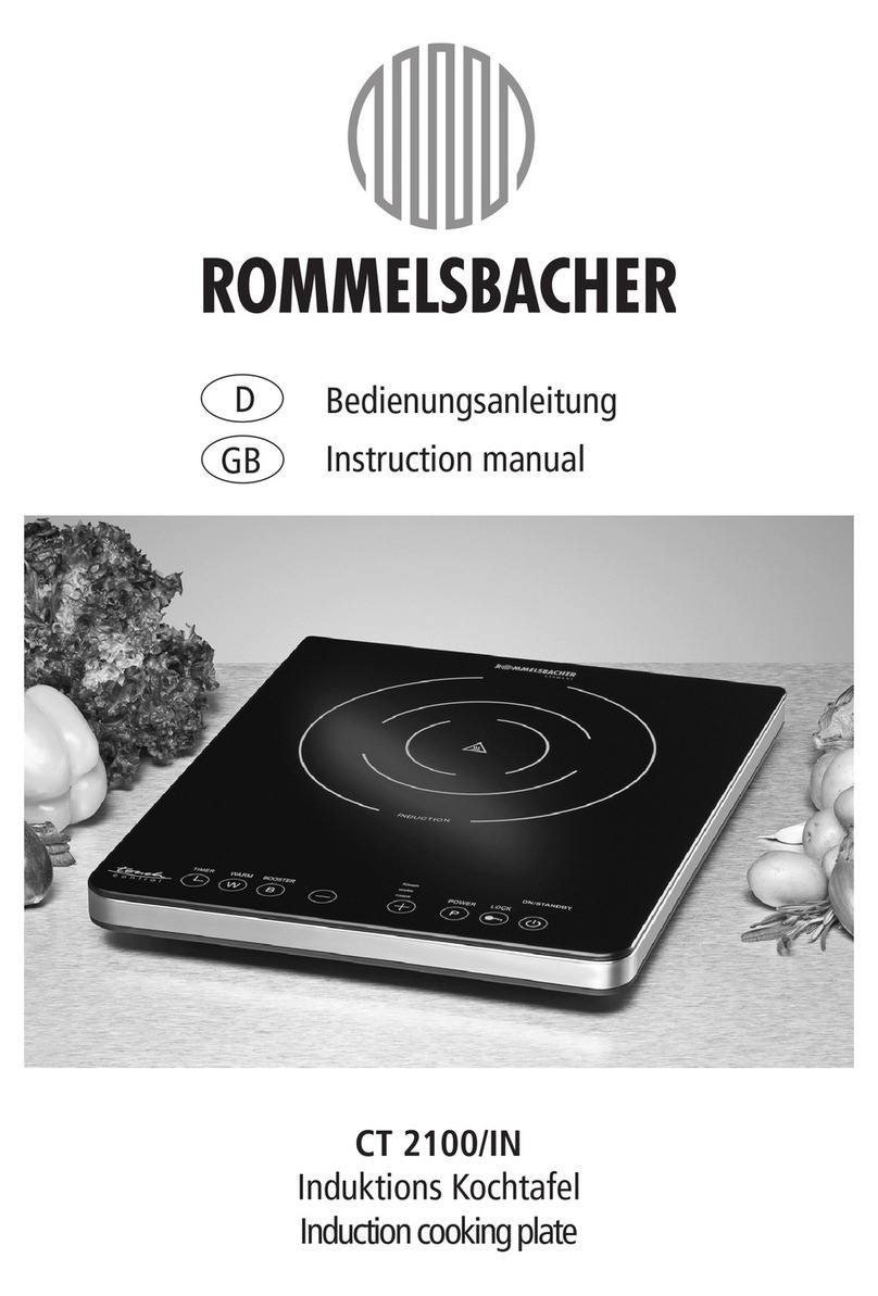 Rommelsbacher CT 2100/IN instruction manual