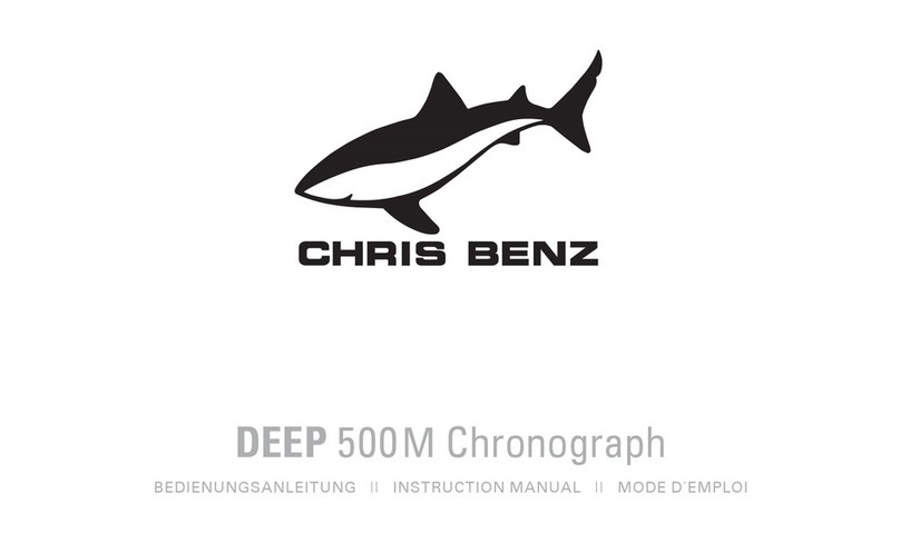 Chris Benz DEEP 500M instruction manual