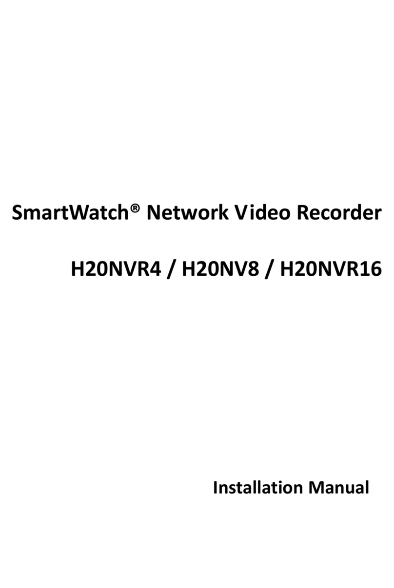 Smart watch H20NVR4 installation manual