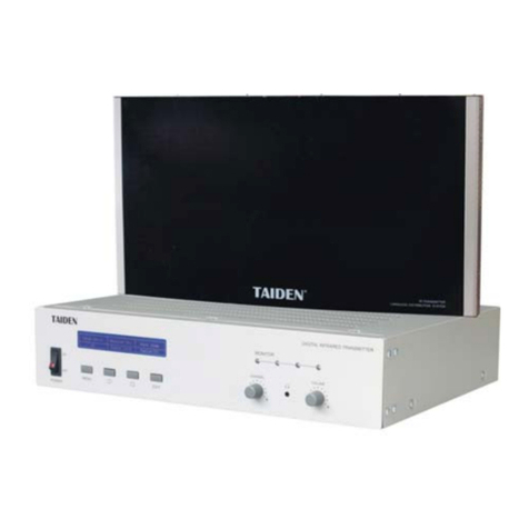 Taiden HCS-5100 Installation and operating manual