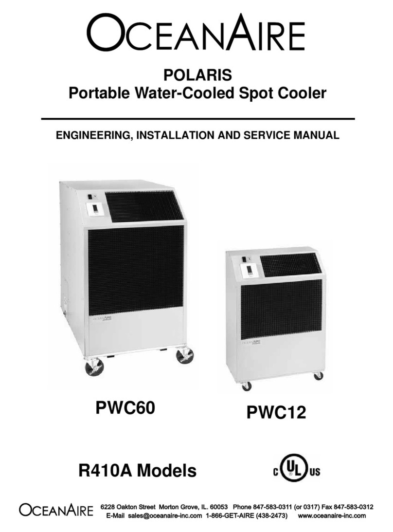 OCEANAIRE PWC60 Engineering, installation and service manual