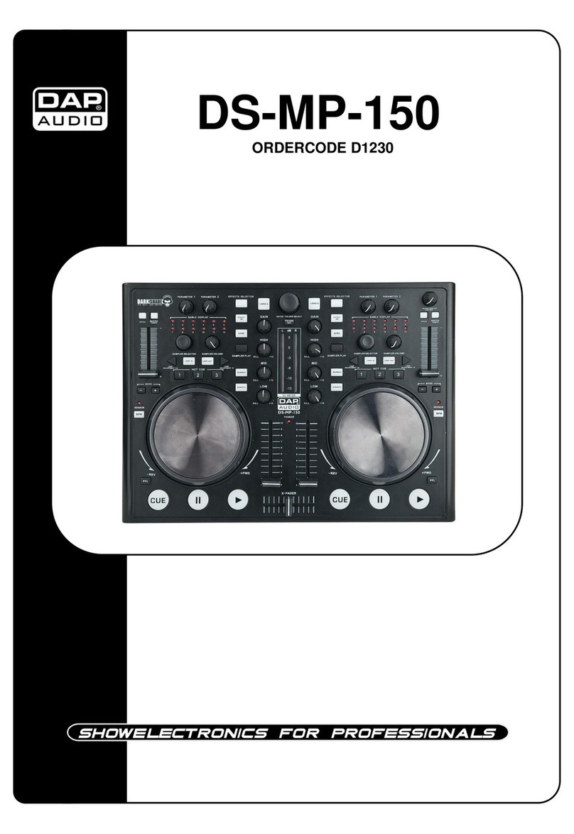 DAPAudio DS-MP-150 User manual