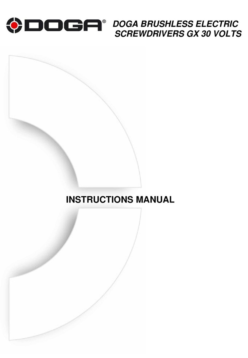 DOGA GX80 instruction manual