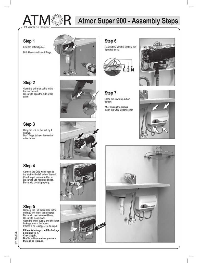 Atmor Super 900 User manual Atmor Super 900 User manual