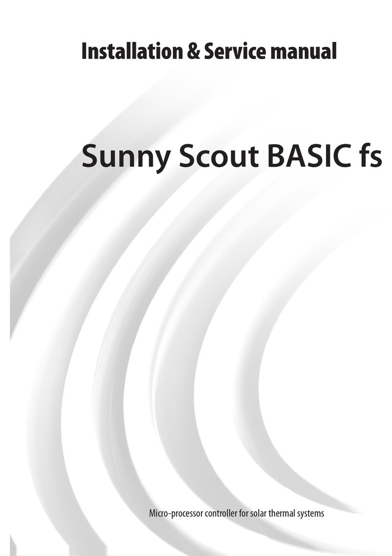 Sunny Scout BASIC fs Installation & service manual
