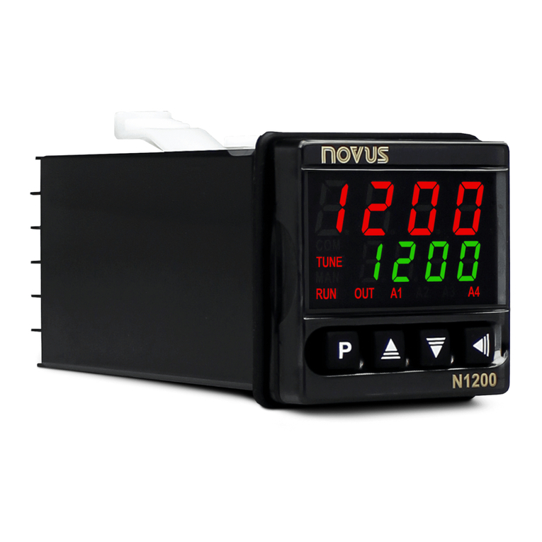 Novus N1200 instruction manual