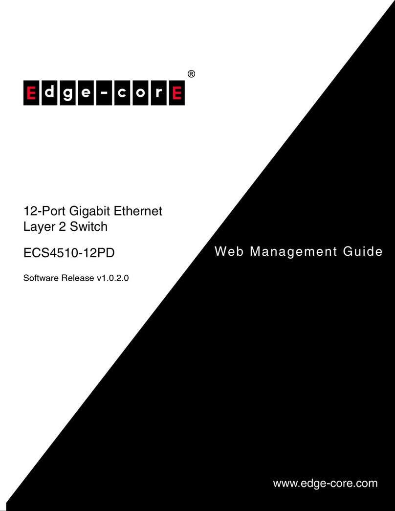 Edge-Core ECS4510-12PD Programming manual Edge-Core ECS4510-12PD Programming manual