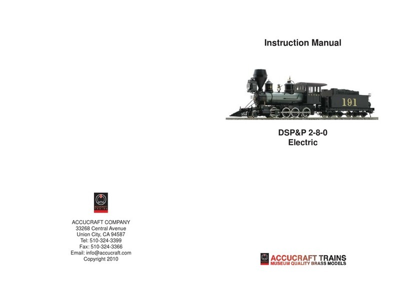 Accucraft DSP&P 2-8-0 User manual
